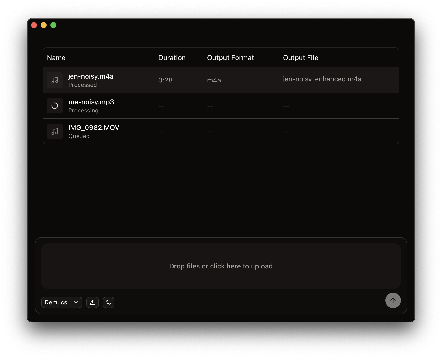 Luma app interface on macOS